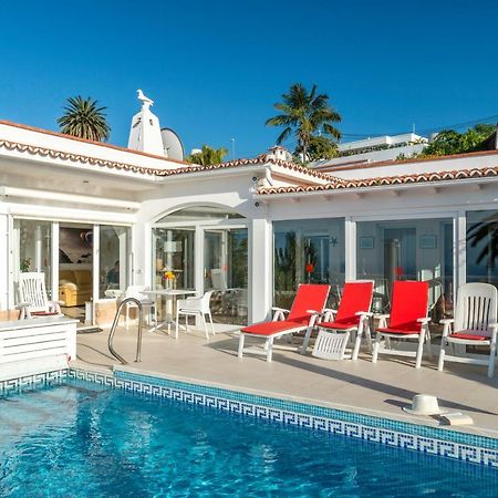 Relaxing Villa Heated Pool Luxurious Views Massage Santa Ursula  Exterior photo