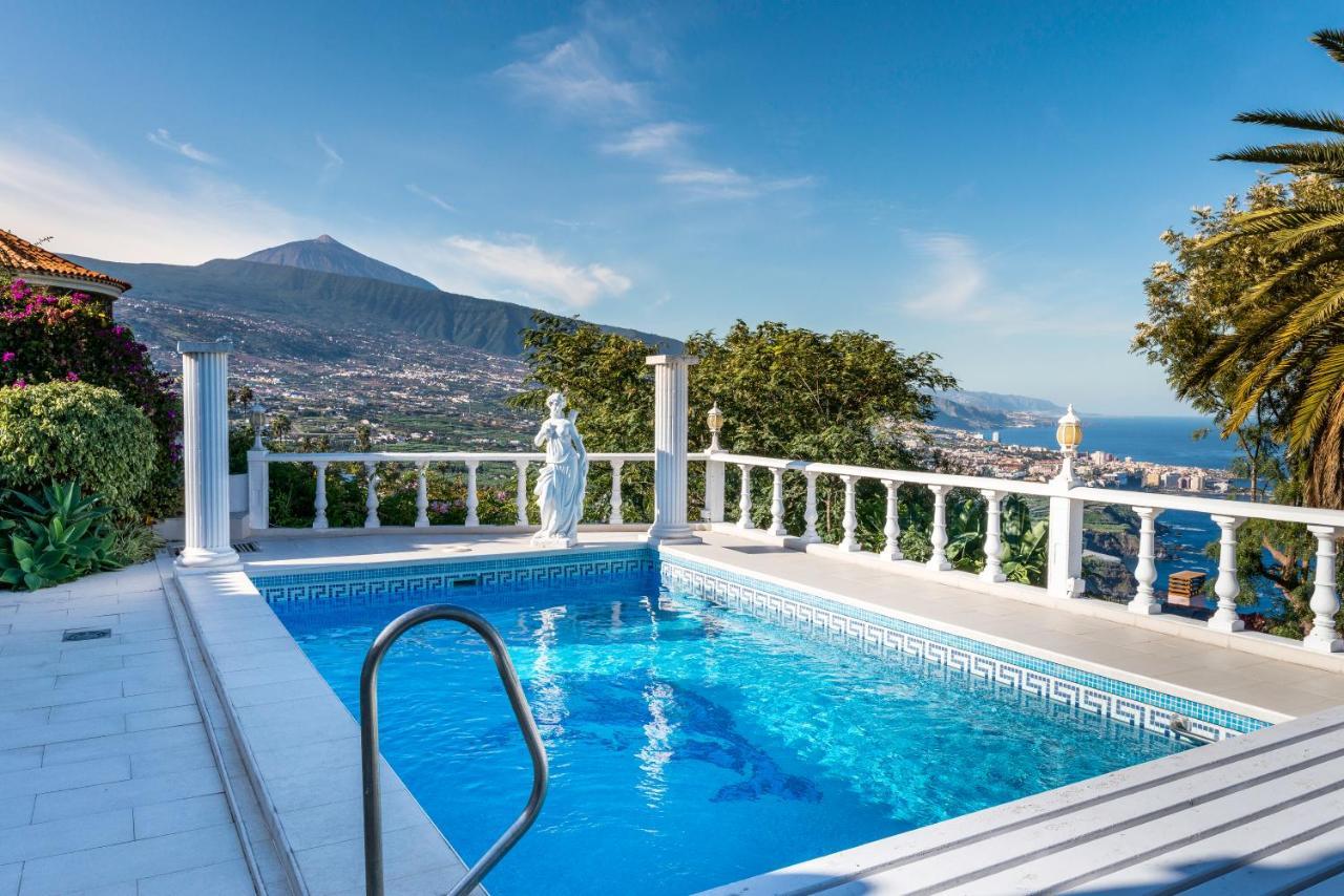Relaxing Villa Heated Pool Luxurious Views Massage Santa Ursula  Exterior photo