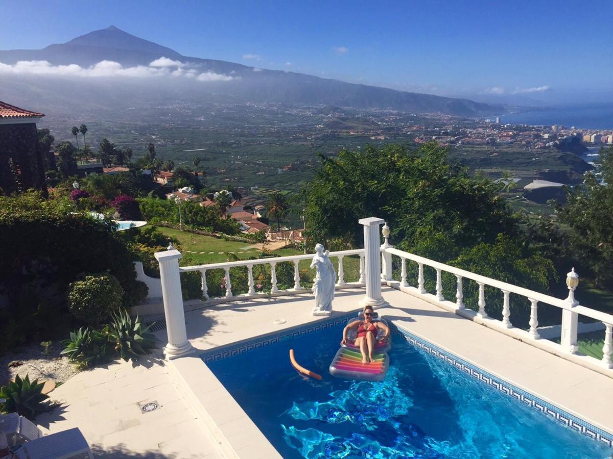 Relaxing Villa Heated Pool Luxurious Views Massage Santa Ursula  Exterior photo
