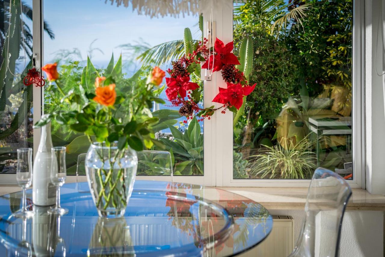 Relaxing Villa Heated Pool Luxurious Views Massage Santa Ursula  Exterior photo