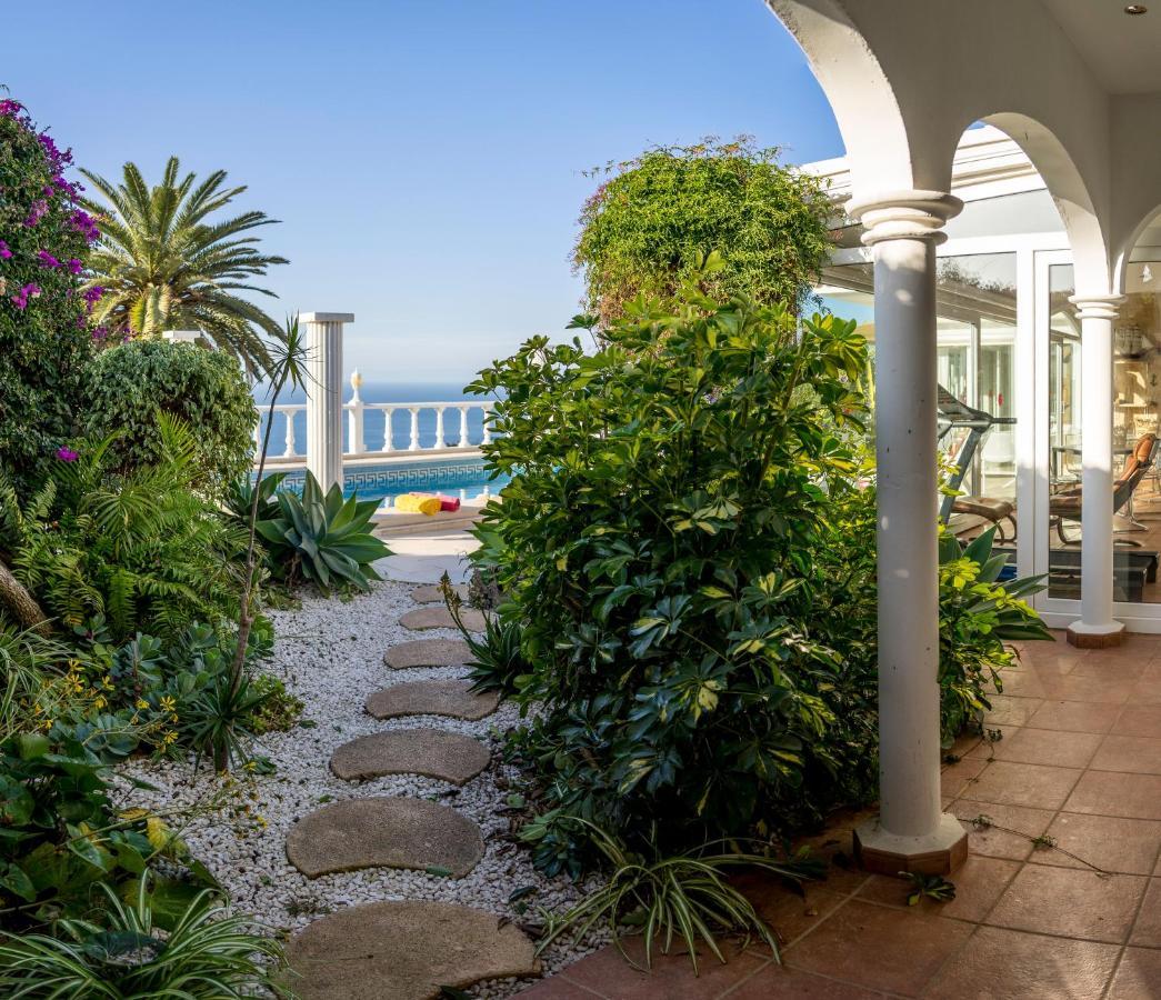 Relaxing Villa Heated Pool Luxurious Views Massage Santa Ursula  Exterior photo