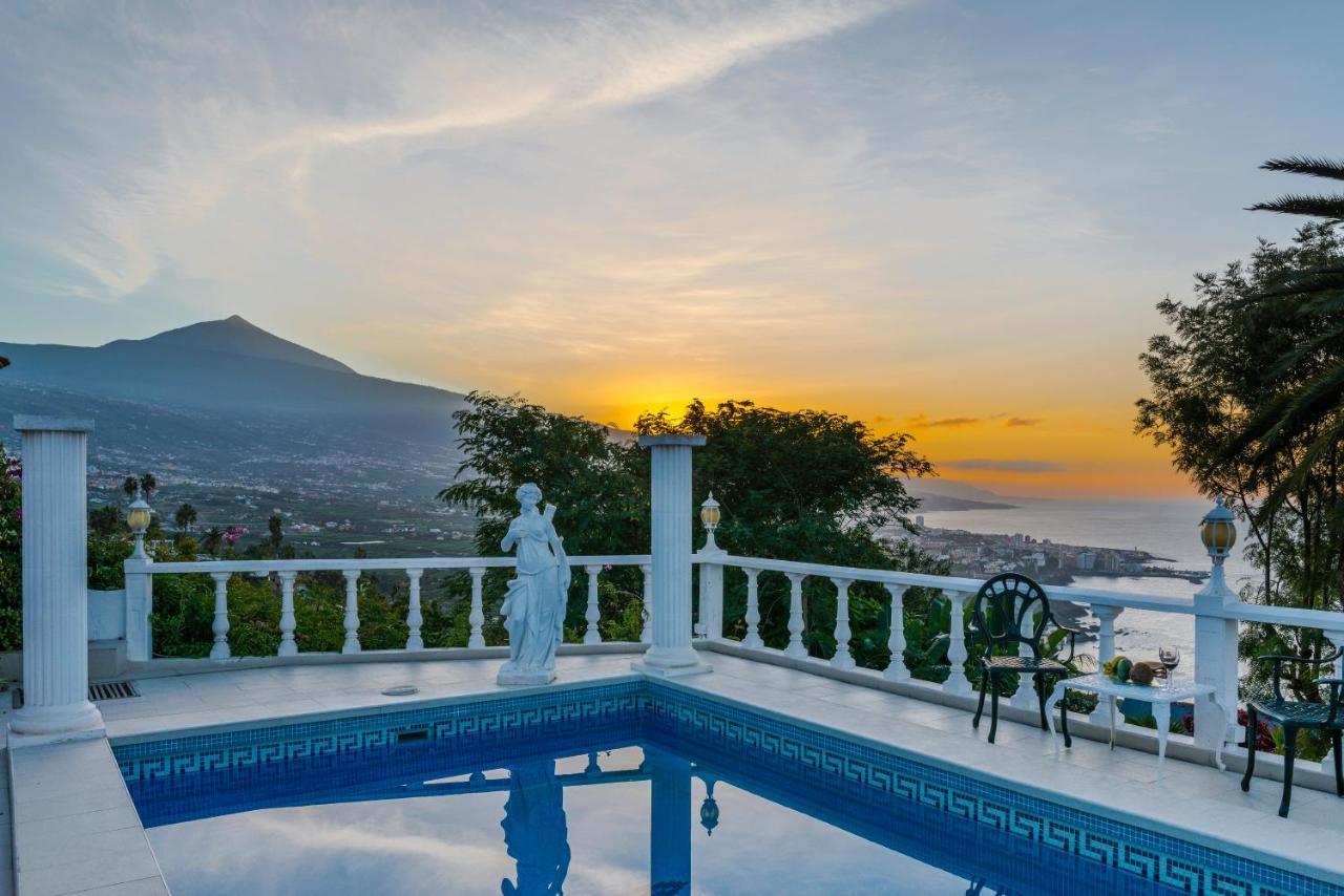 Relaxing Villa Heated Pool Luxurious Views Massage Santa Ursula  Exterior photo