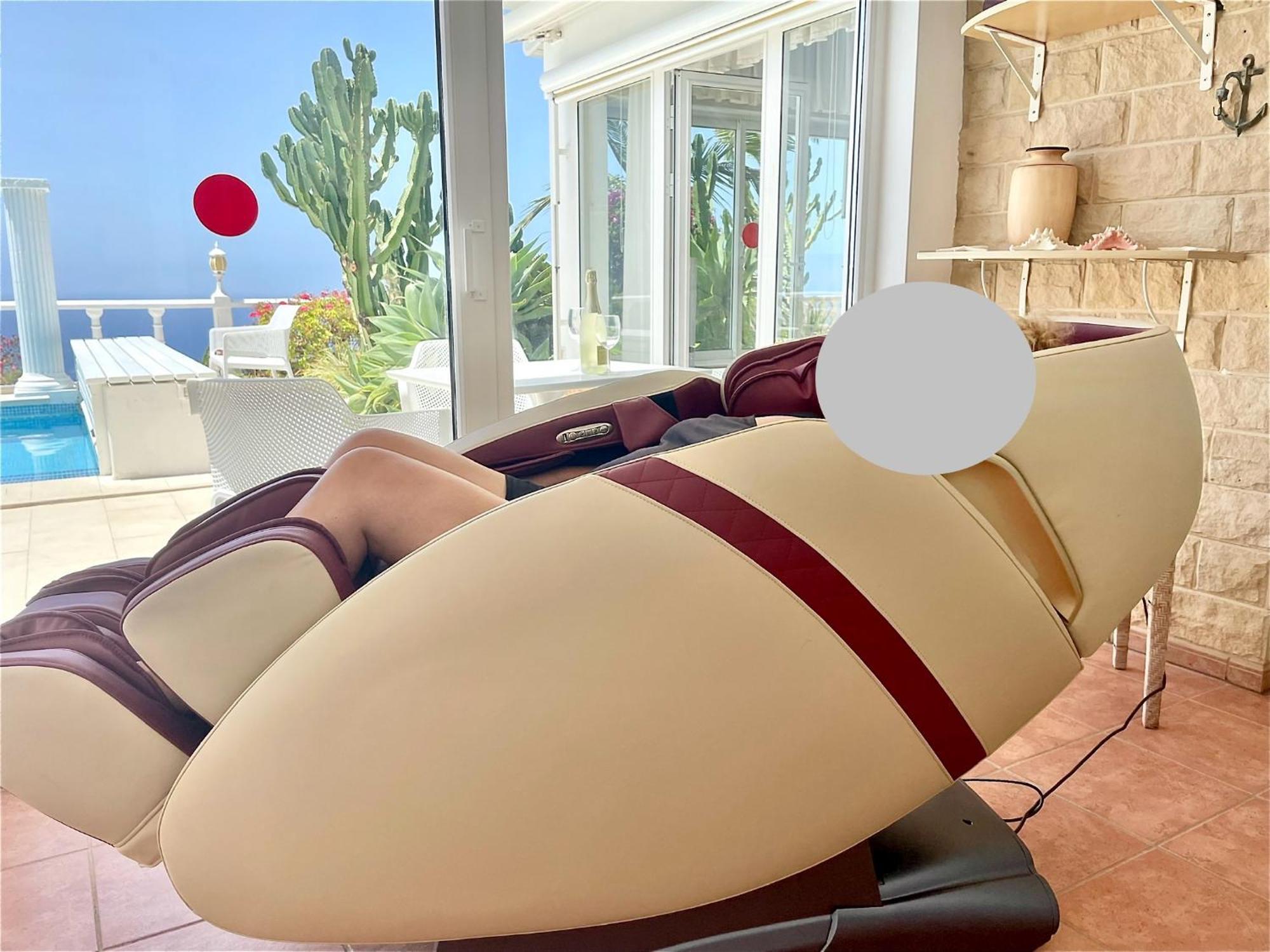 Relaxing Villa Heated Pool Luxurious Views Massage Santa Ursula  Exterior photo